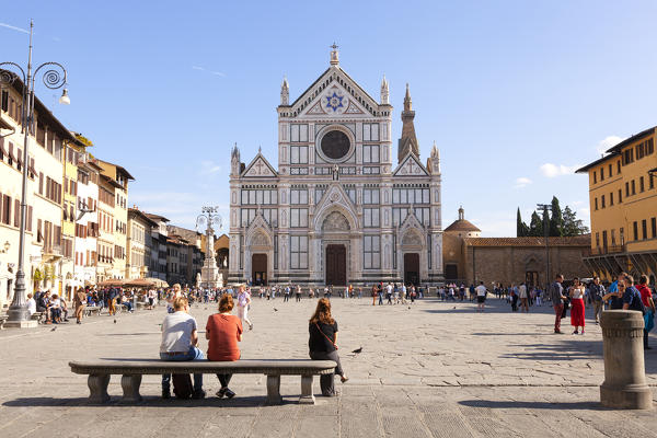 Basilica di Santa Croce (Basilica of the Holy Cross), Florence, Tuscany, Italy