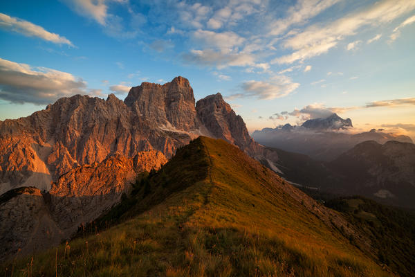 Pelmo Mount, Dolomites, Borca di Cadore, Belluno, Veneto, Italy.