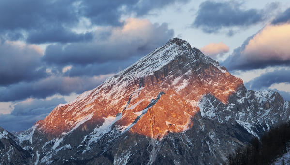 Antelao, Dolomites, Borca di Cadore, Belluno, Veneto, Italy.