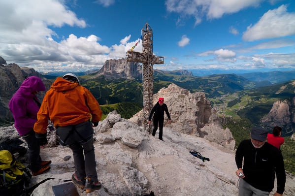 Gran Cir, Odle-Puez group, Dolomites, South Tyrol, Bolzano, Italy.