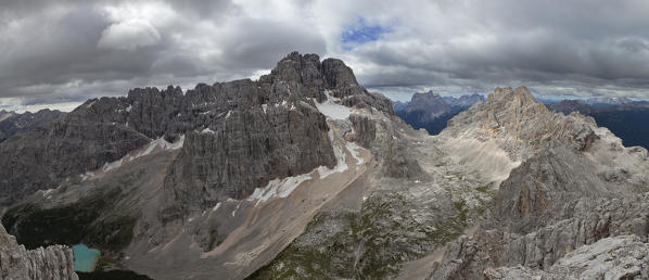 Serapis group, Ampezzo Dolomites, Veneto, Belluno, Italy.