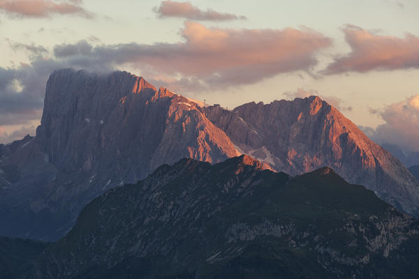 Marmolada, Dolomites, Belluno, Italy.