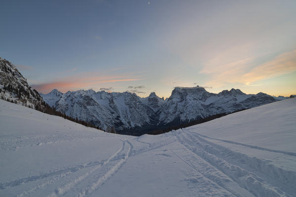 Maraia fork, Cadini di Misurina group, Dolomites, Cadore, Auronzo, Belluno, Italy.