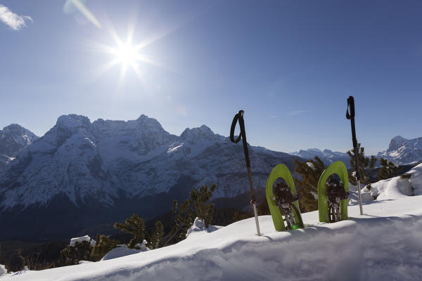 Ansiei Valley, Dolomites, Cadore, Auronzo, Belluno, Veneto, Italy.