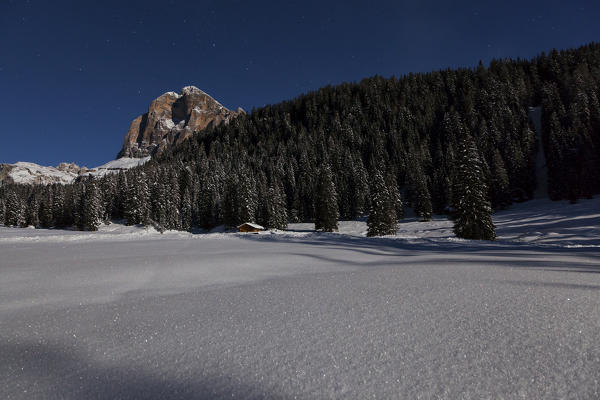 Tofana di Rozes from Pezie de Paru, Ampezzo Dolomites, Cortina d'Ampezzo, Belluno, Veneto, Italy.