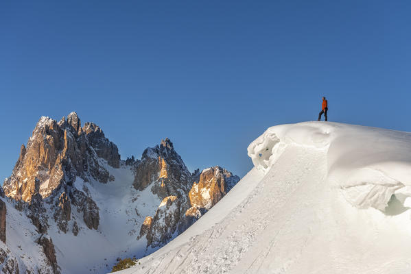 Mount Campedelle, Misurina, Auronzo di Cadore, province of Belluno, Veneto, Italy, Europe. 