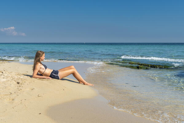 Manduria, San Pietro In Bevagna, Salento, Apulia, Italy. The Chidro beach