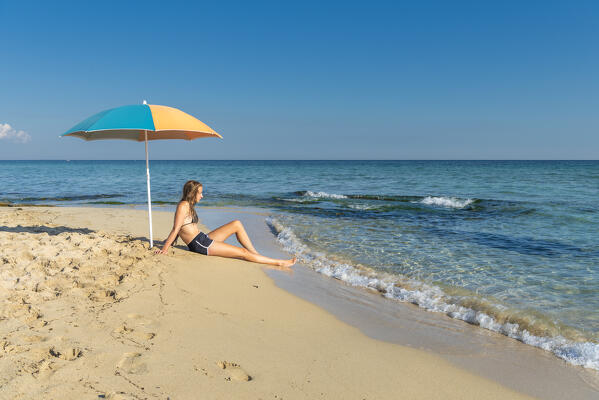 Manduria, San Pietro In Bevagna, Salento, Apulia, Italy. The Chidro beach