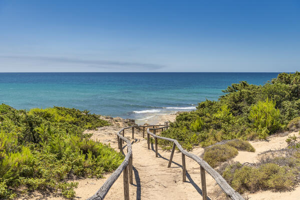 Campomarino di Maruggio, Taranto province, Salento, Apulia, Italy. The Piri Piri beach