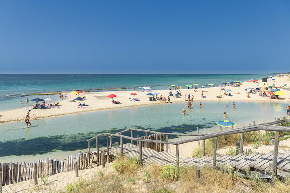 Manduria, San Pietro In Bevagna, Salento, Apulia, Italy. The Chidro beach