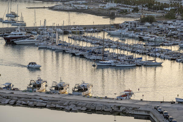 Castrignano del Capo, Santa Maria di Leuca, Salento, Apulia, Italy. The port of Santa Maria di Leuca