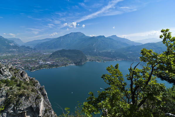 Lake Garda, Trentino, Italy. 