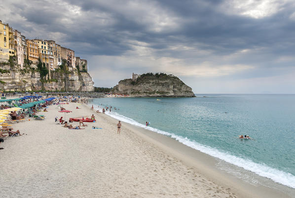 Tropea, Vibo Valentia, Calabria, Italy. The houses of Tropea