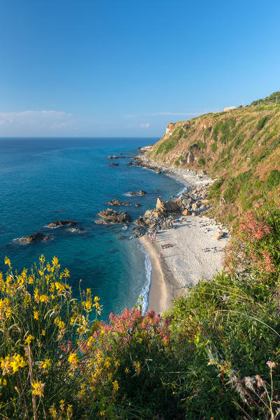 Zambrone, Vibo Valentia, Calabria, Italy. The beach of Capo Cozzo in Zambrone