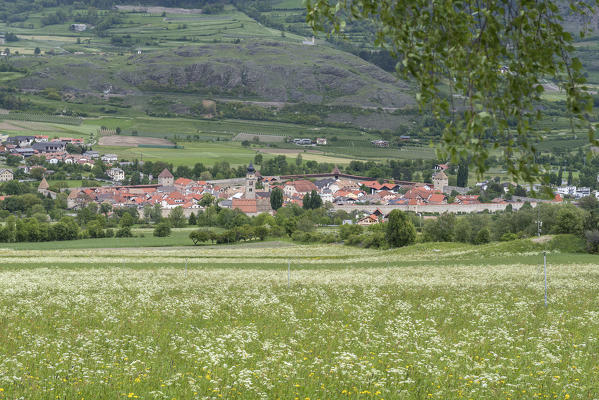 Glorenza/Glurns, South Tyrol, Italy. Glorenza/Glurns is one of the smallest towns in the Alps.