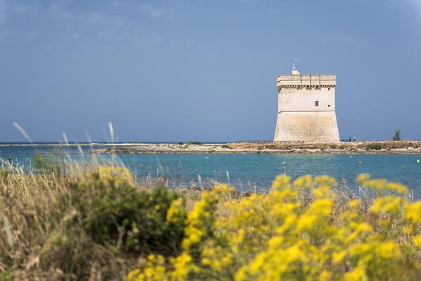 Porto Cesareo, province of Lecce, Salento, Apulia, Italy. The Chianca Tower