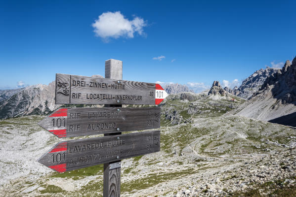 Sesto/Sexten, Dolomites, South Tyrol, province of Bolzano, Italy.