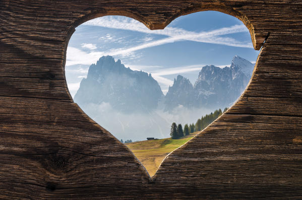 Alpe di Siusi/Seiser Alm, Dolomites, South Tyrol, Italy. 