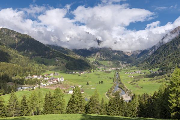 Ridanna / Ridnaun, Racines / Ratschings, Bolzano province, South Tyrol, Italy. The Ridanna Valley