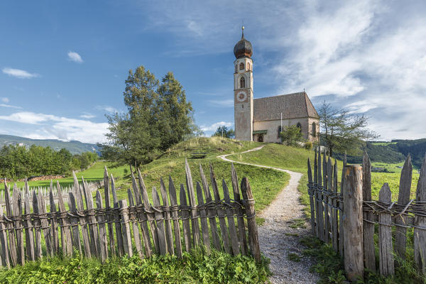 Fiè / Völs, province of Bolzano, South Tyrol, Italy. The Saint Constantine church