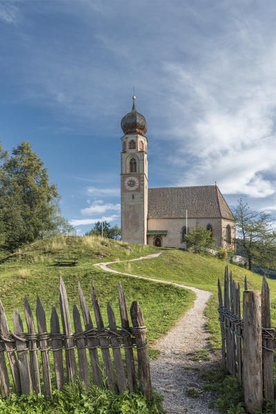 Fiè / Völs, province of Bolzano, South Tyrol, Italy. The Saint Constantine church