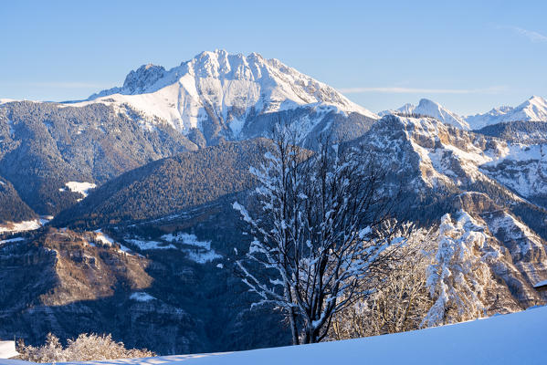 Winter season in Orobie alps, Bergamo province, Lombardy district, Italy, Europe