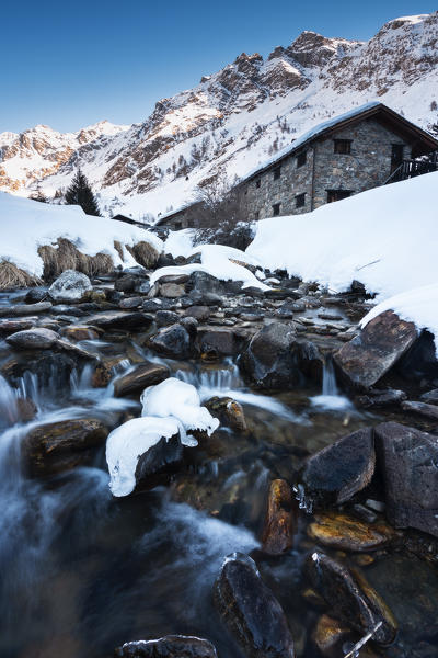 Case di Viso in Viso valley, Vallecamonica, Lombardy district, Brescia province, Italy, Europe