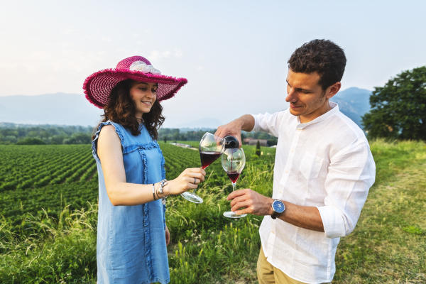 Moments in Franciacorta, Brescia province in Lombardy district, Italy, Europe