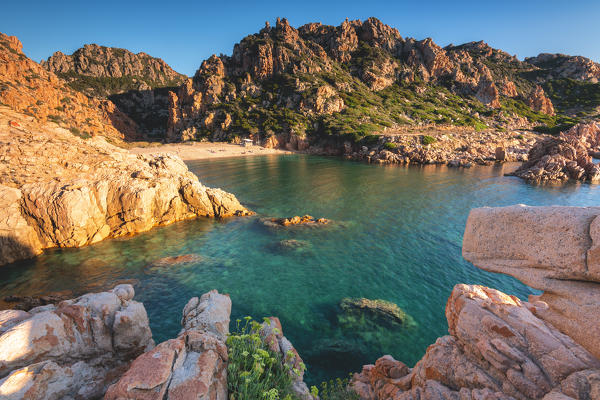 Spiaggia li Cossi, Costa Paradiso, Sassari province, Gallura region, Italy, Europe.