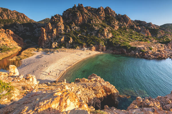 Spiaggia li Cossi, Costa Paradiso, Sassari province, Gallura region, Italy, Europe.