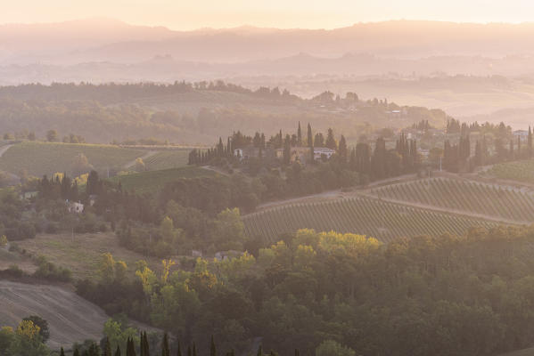 San Gimignano, Siena province, Tuscany, Italy, Europe