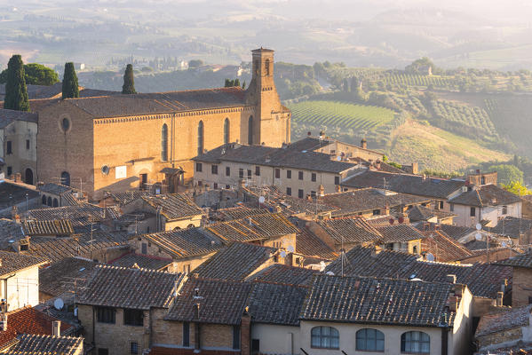 San Gimignano, Siena province, Tuscany, Italy, Europe