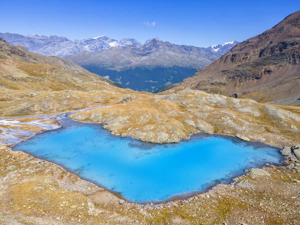 Bei laghetti di Profa in Valfurva valley, Valtellina, Sondrio province, Lombardy, Italy.