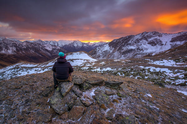 Stelvio national park, province of Brescia, Italy