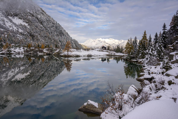 Aviolo lake, Adamello park, Brescia province, Lombardy district, Italy