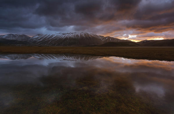 Castelluccio di Norcia, Sibillini National park,Umbria, Italy