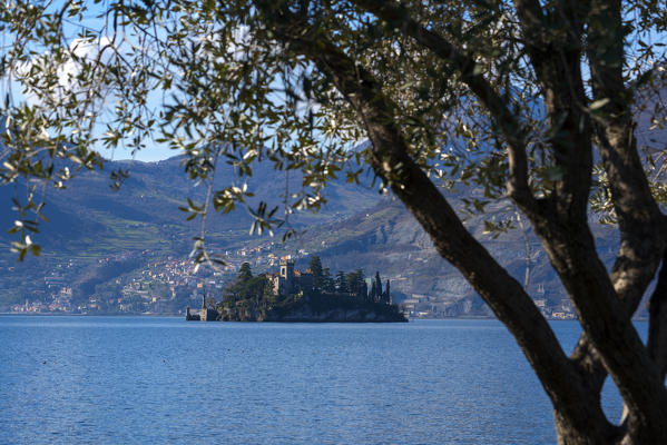 Loreto Island, Iseo Lake, province of Brescia, Italy