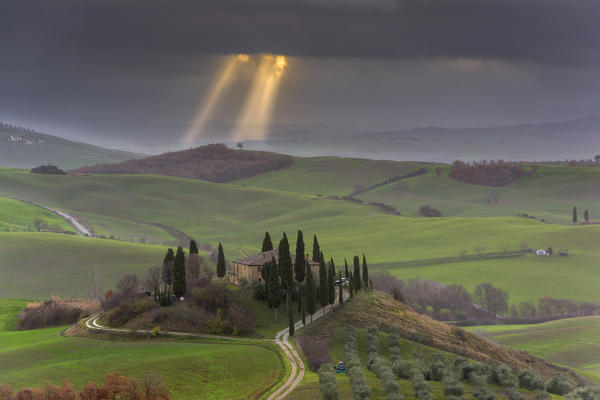 Orcia valley, Siena province, Tuscany, Italy