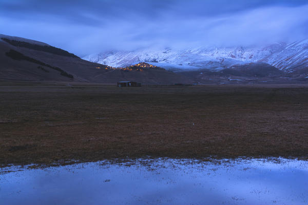 Castelluccio di Norcia, Sibillini national park, province of Norcia, Umbria, Italy.