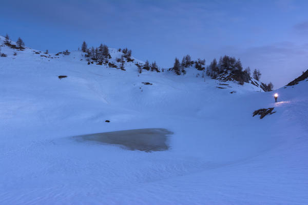 Landscape of Adamello Park,province of Brescia, Italy.