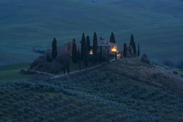 Podere Belvedere, Orcia valley, province of Siena, Italy.