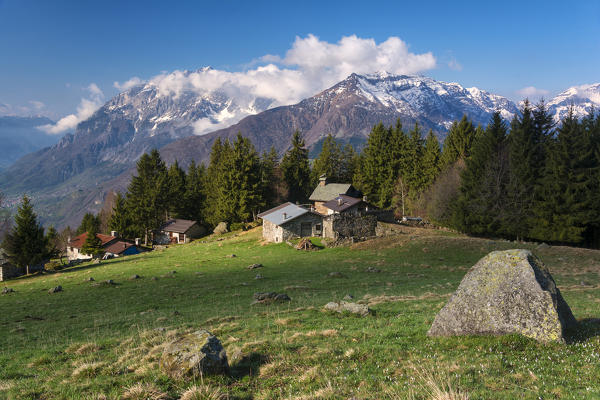 Location Musna, Cevo, Vallecamonica, province of Brescia, Italy.