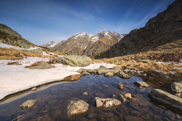 Europe, Itlay, Adamello park in province of Brescia.