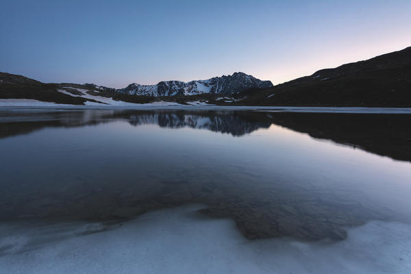 Europe, Italy, Gavia pass in province of Brescia.