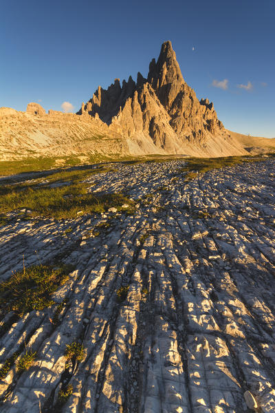 Mount Paterno at Sunset, Bolzano province, Trentino-Alto Adige, Italy.