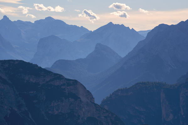 Profile at sunset, Bolzano Province, Trentino Alto Adige, Italy.