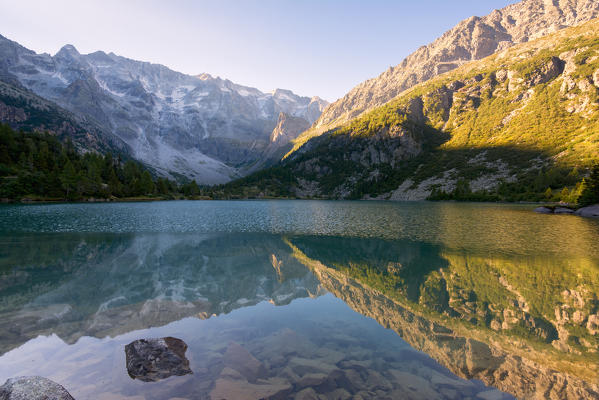 Aviolo lake, Adamello park, Brescia Province, Lombardy, Italy.