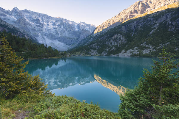 Aviolo lake in Adamello park, Brescia province, Lombardy, Italy.