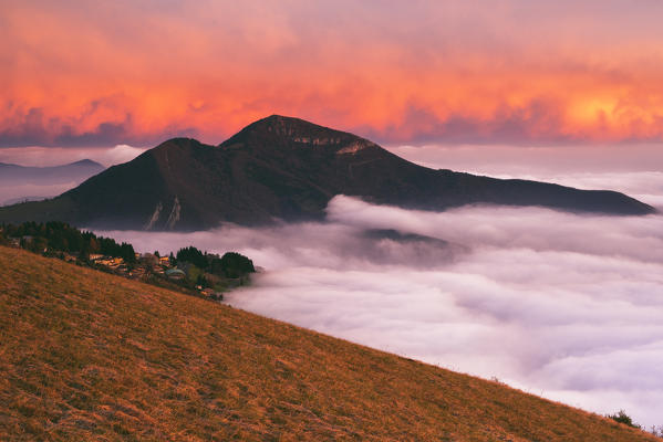 Orobie alps in Bergamo province, Italy, Lombardy district, Europe.