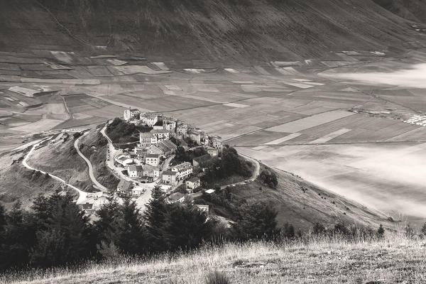 Castelluccio di Norcia, Umbria district, Italy, Europe.